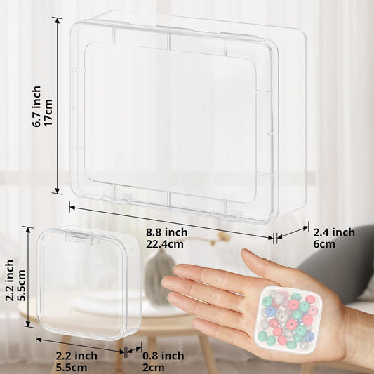 30-Piece Mini Bead Storage Box Set