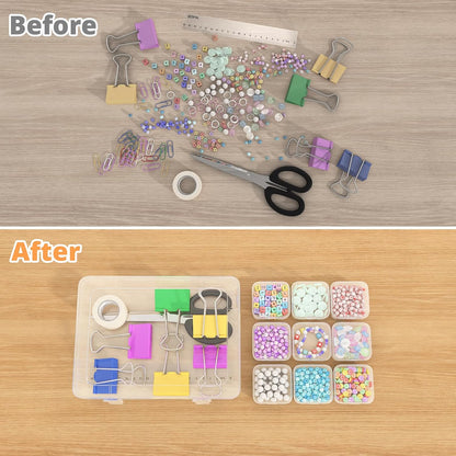 30-Piece Mini Bead Storage Box Set